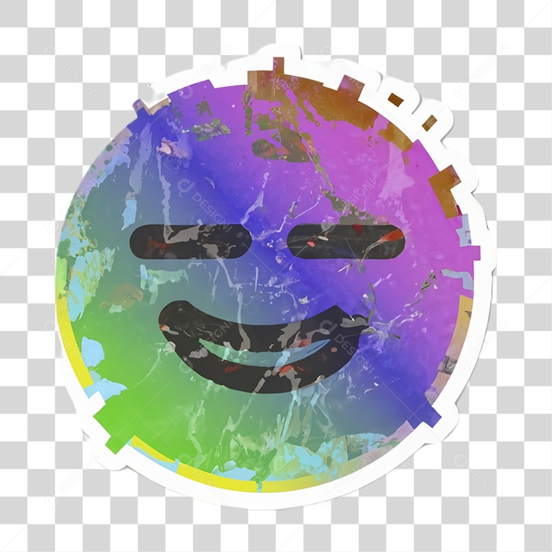 Sticker Emojis Carinha PNG Transparente