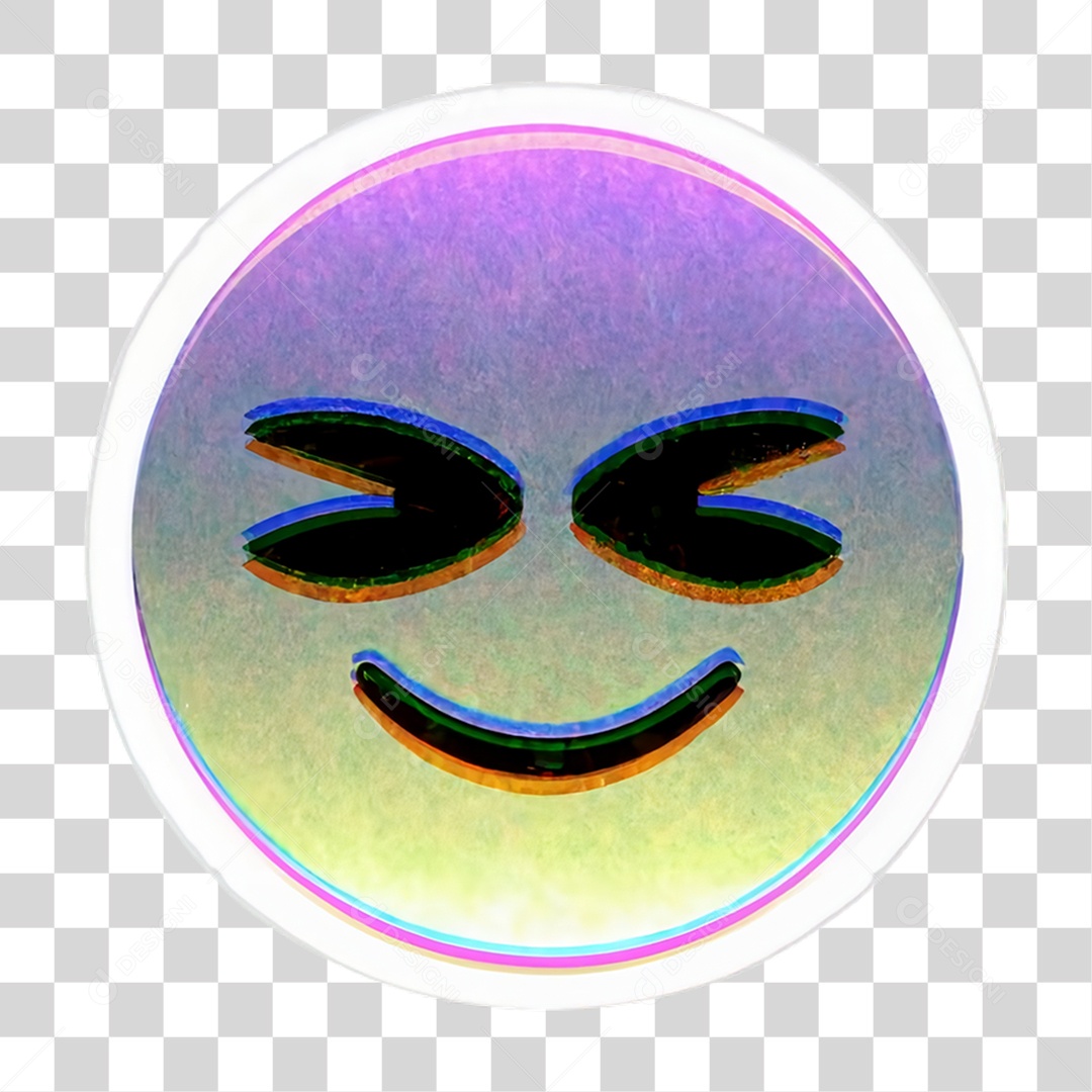 Sticker Emojis Carinha PNG Transparente