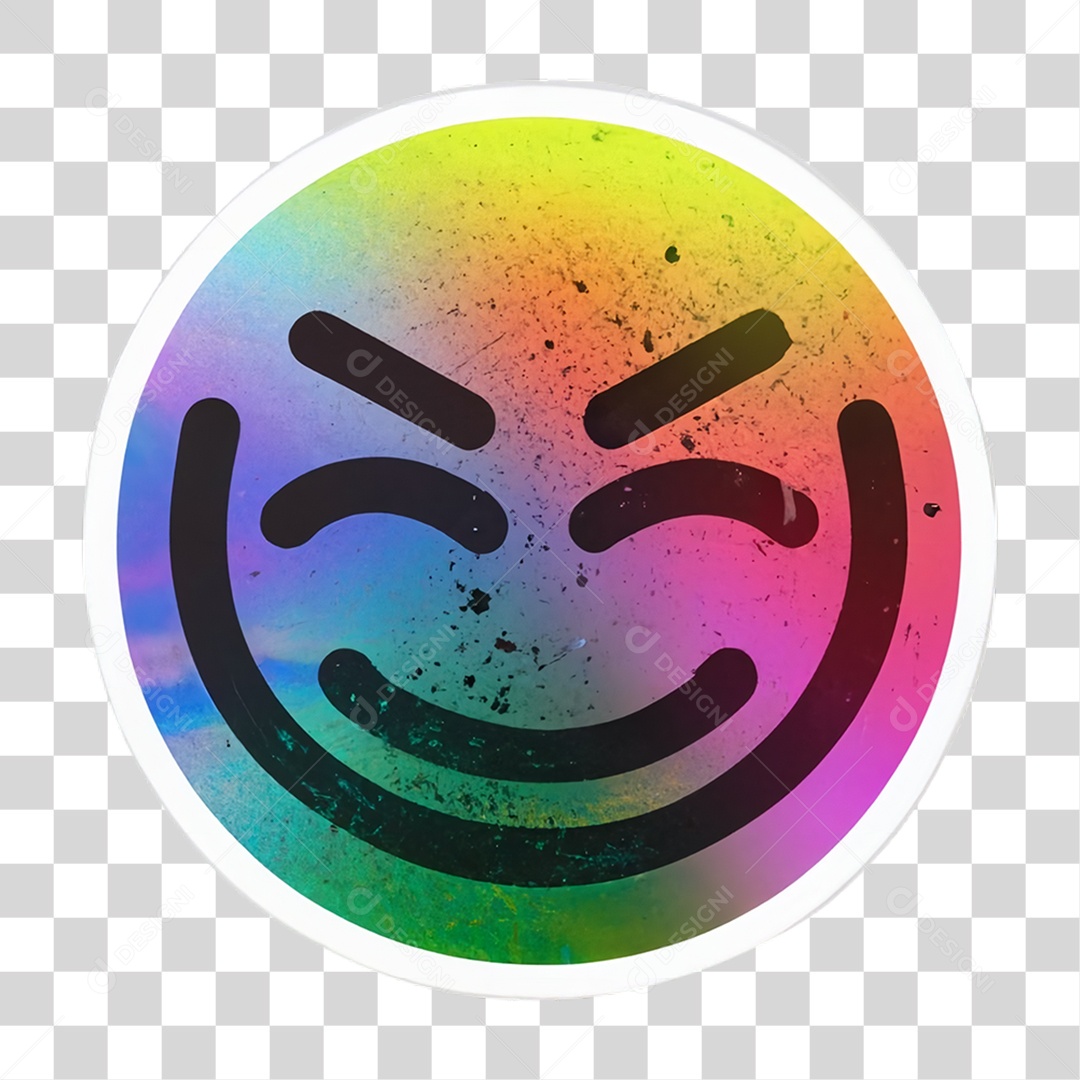 Sticker Emojis Carinha PNG Transparente