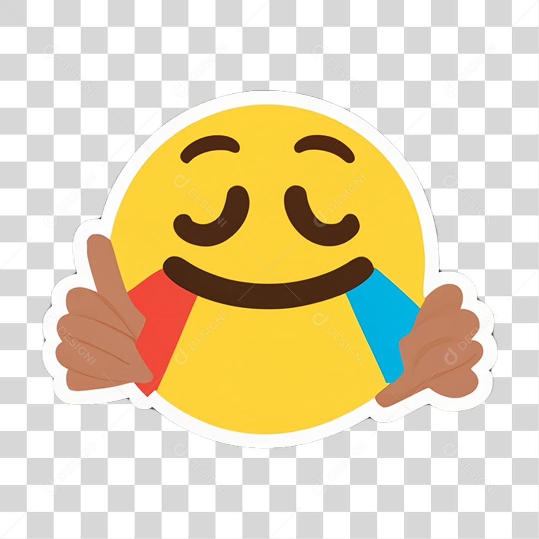 Sticker Emojis Carinha PNG Transparente