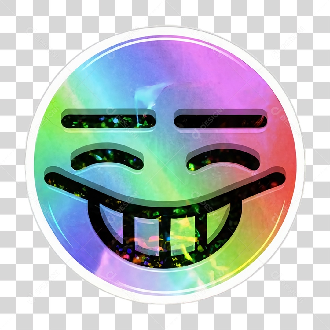 Sticker Emojis Carinha PNG Transparente