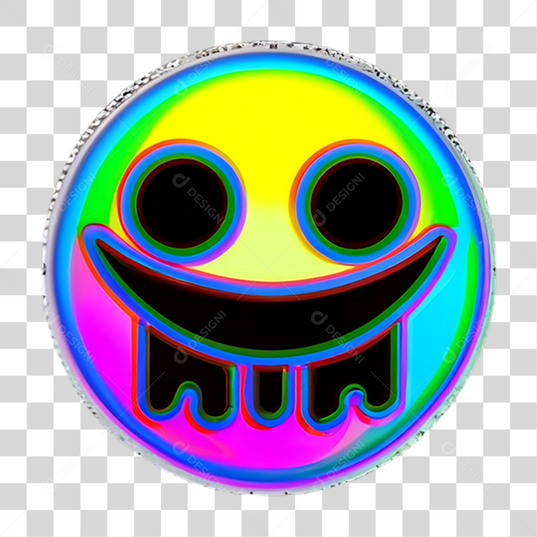 Sticker Emojis Carinha PNG Transparente