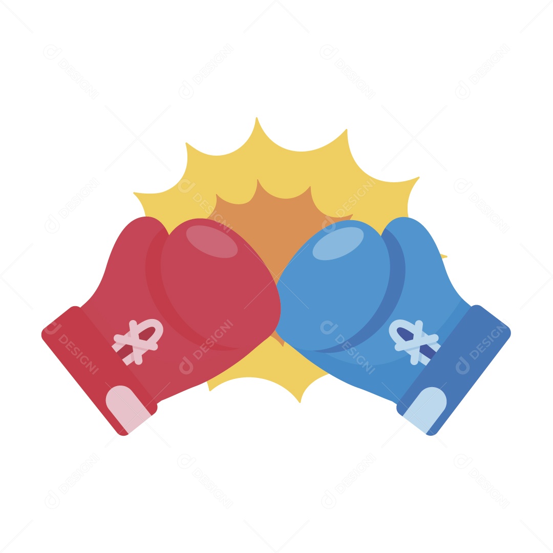 Luvas de Box Ilustração Vetor EPS