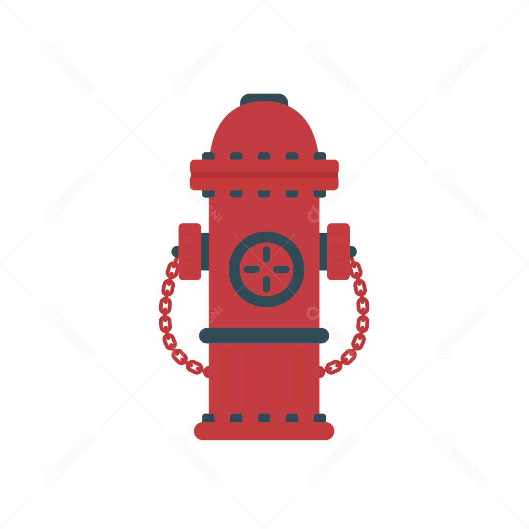 Hidrante Ilustração Vetor EPS