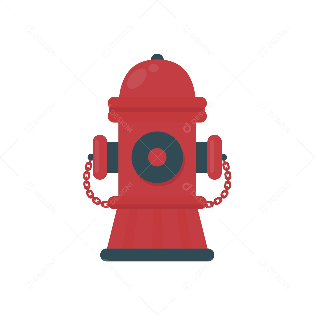 Hidrante Ilustração Vetor EPS