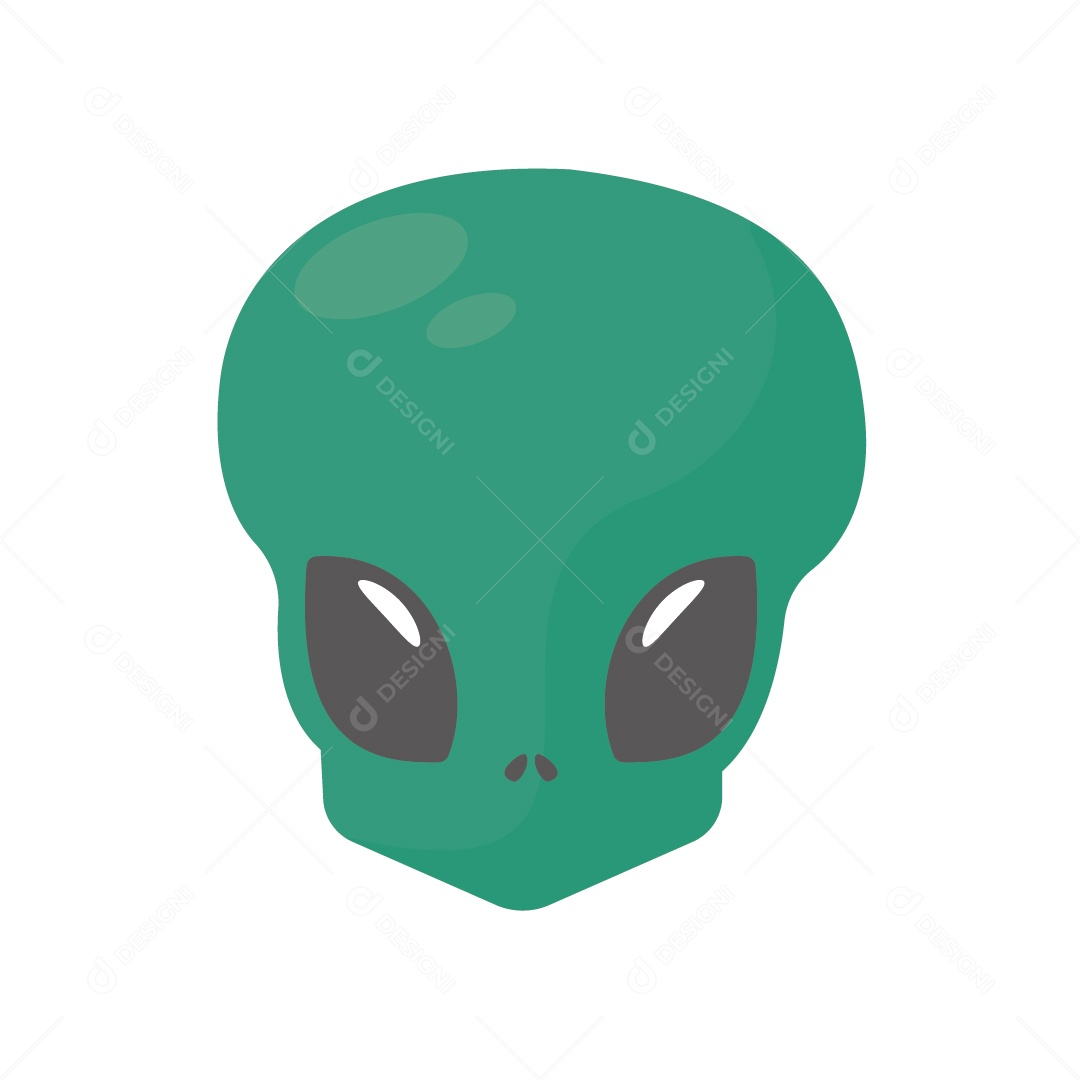 Alienígena Ilustração Vetor EPS