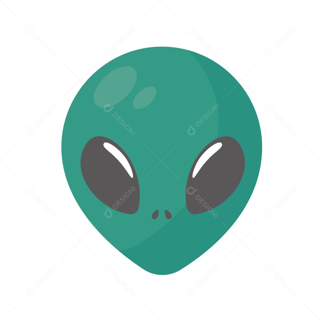 Alienígena Ilustração Vetor EPS