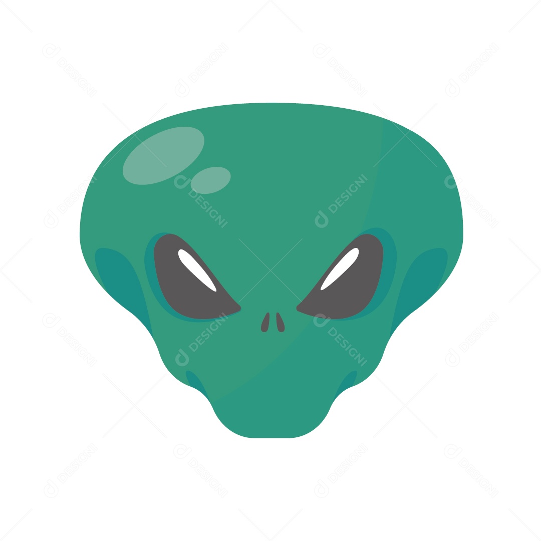 Alienígena Ilustração Vetor EPS