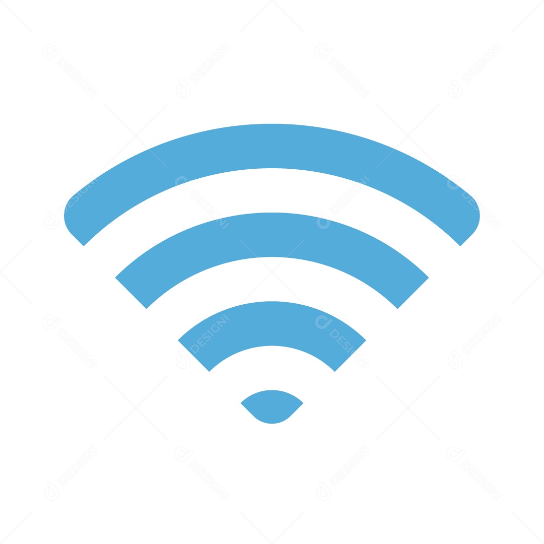 Ícone de Wifi Ilustração Vetor EPS