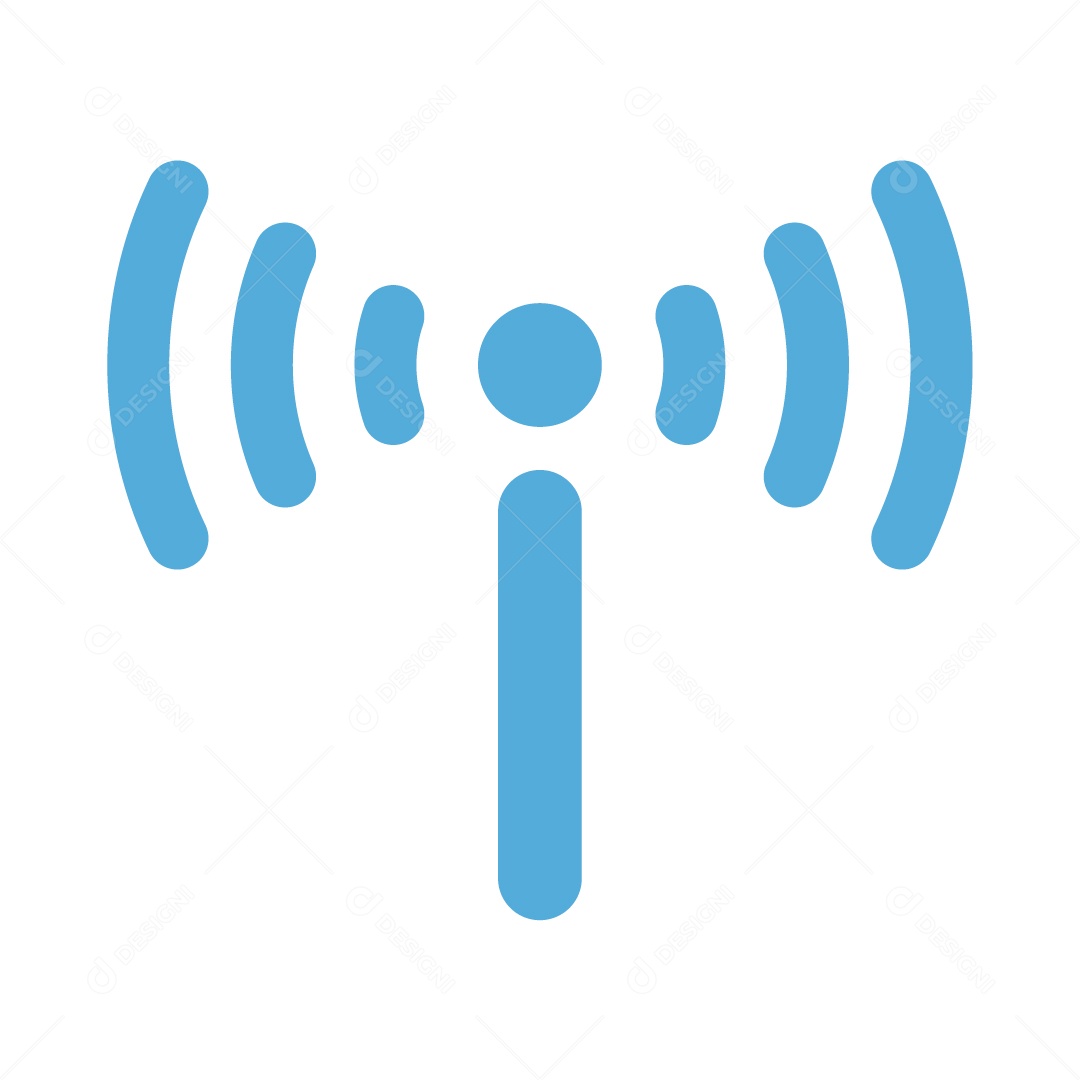 Ícone de Wifi Ilustração Vetor EPS