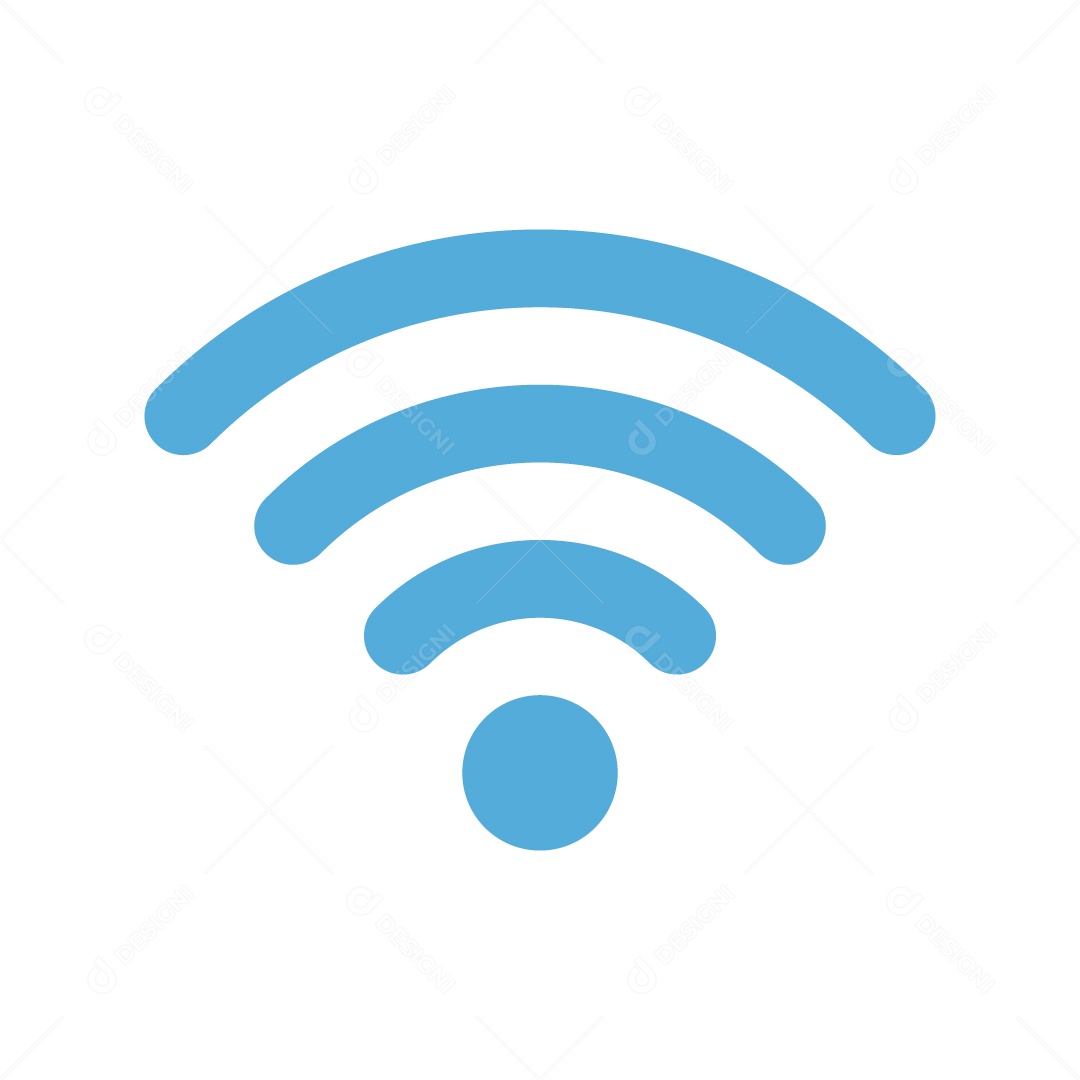 Ícone de Wifi Ilustração Vetor EPS