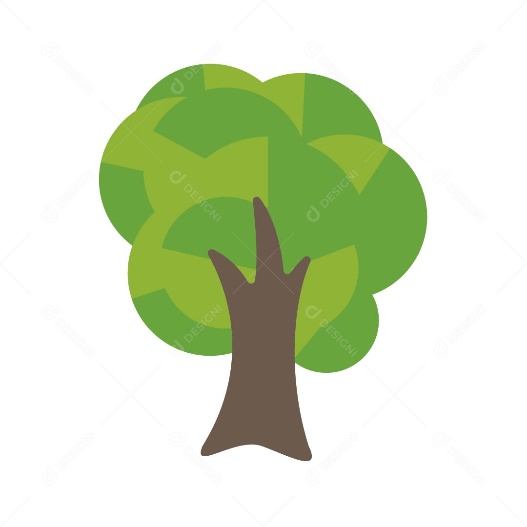 Ícone de Árvore Ilustração Vetor EPS