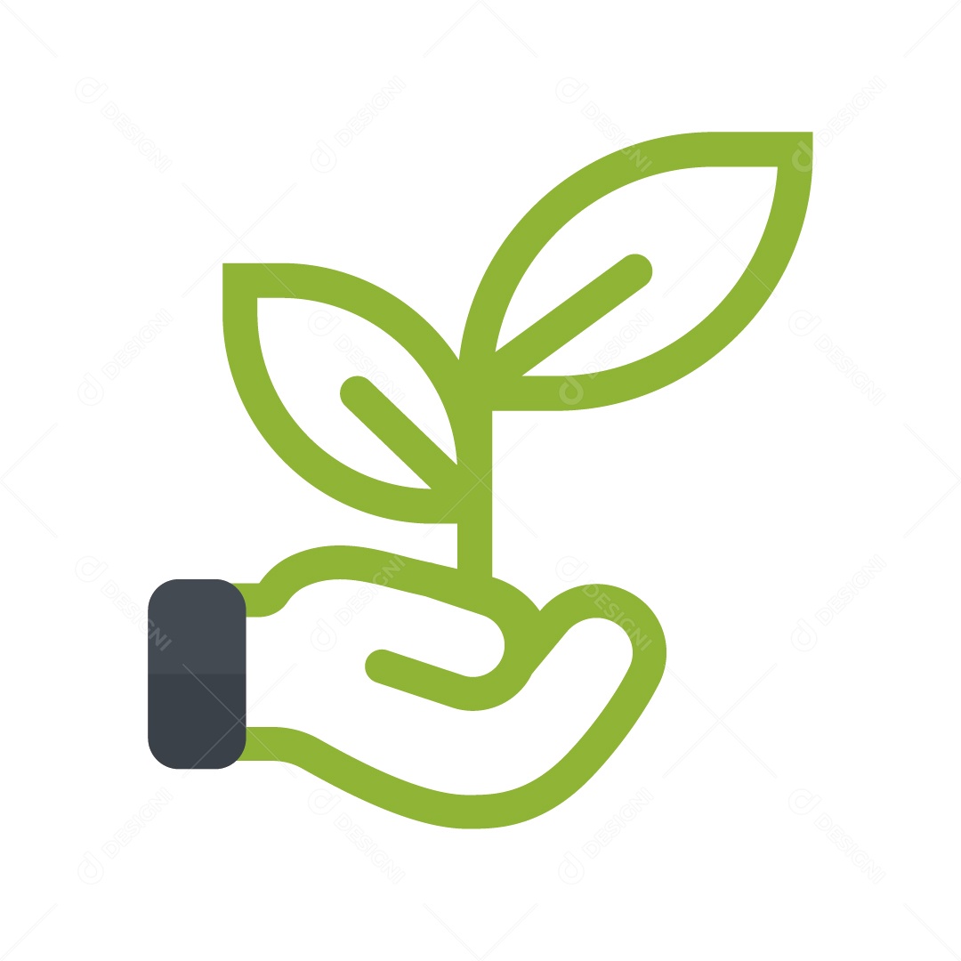 Ícone de Ecologia Ilustração Vetor EPS