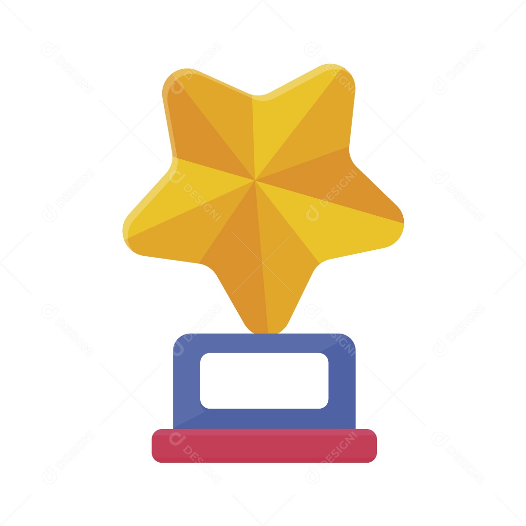 Ícone de Troféu Ilustração Vetor EPS