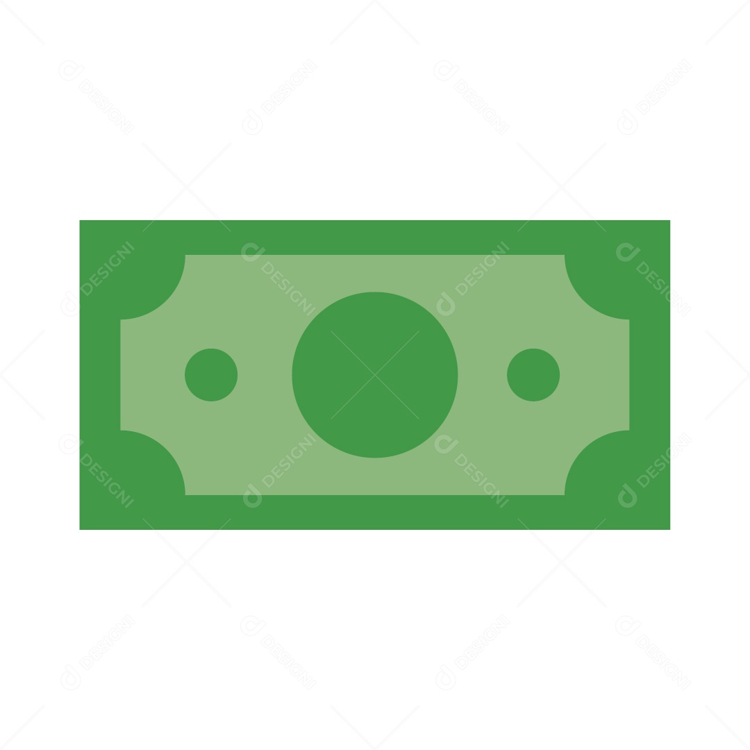 Ícone de Dinheiro Ilustração Vetor EPS