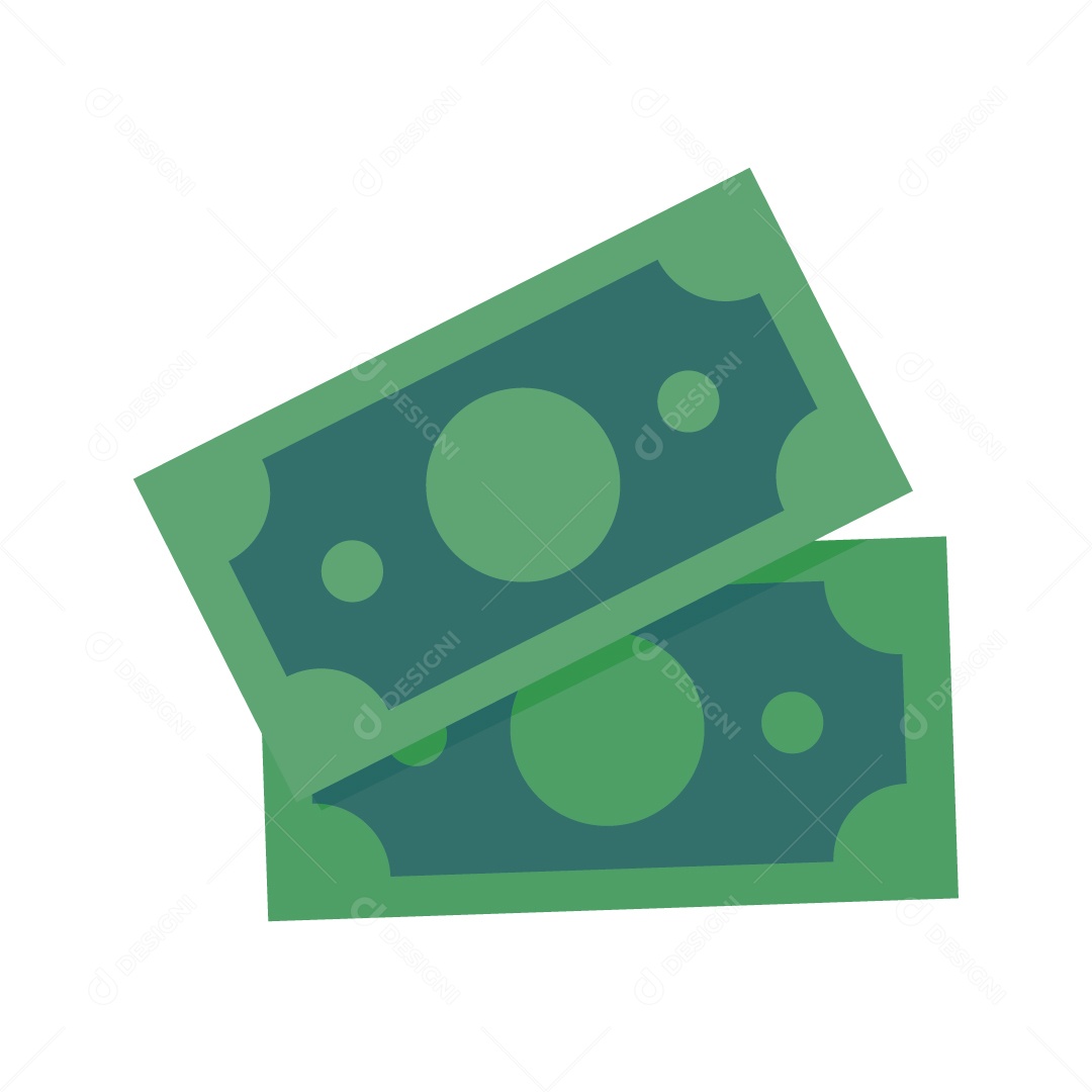 Ícone de Dinheiro Ilustração Vetor EPS