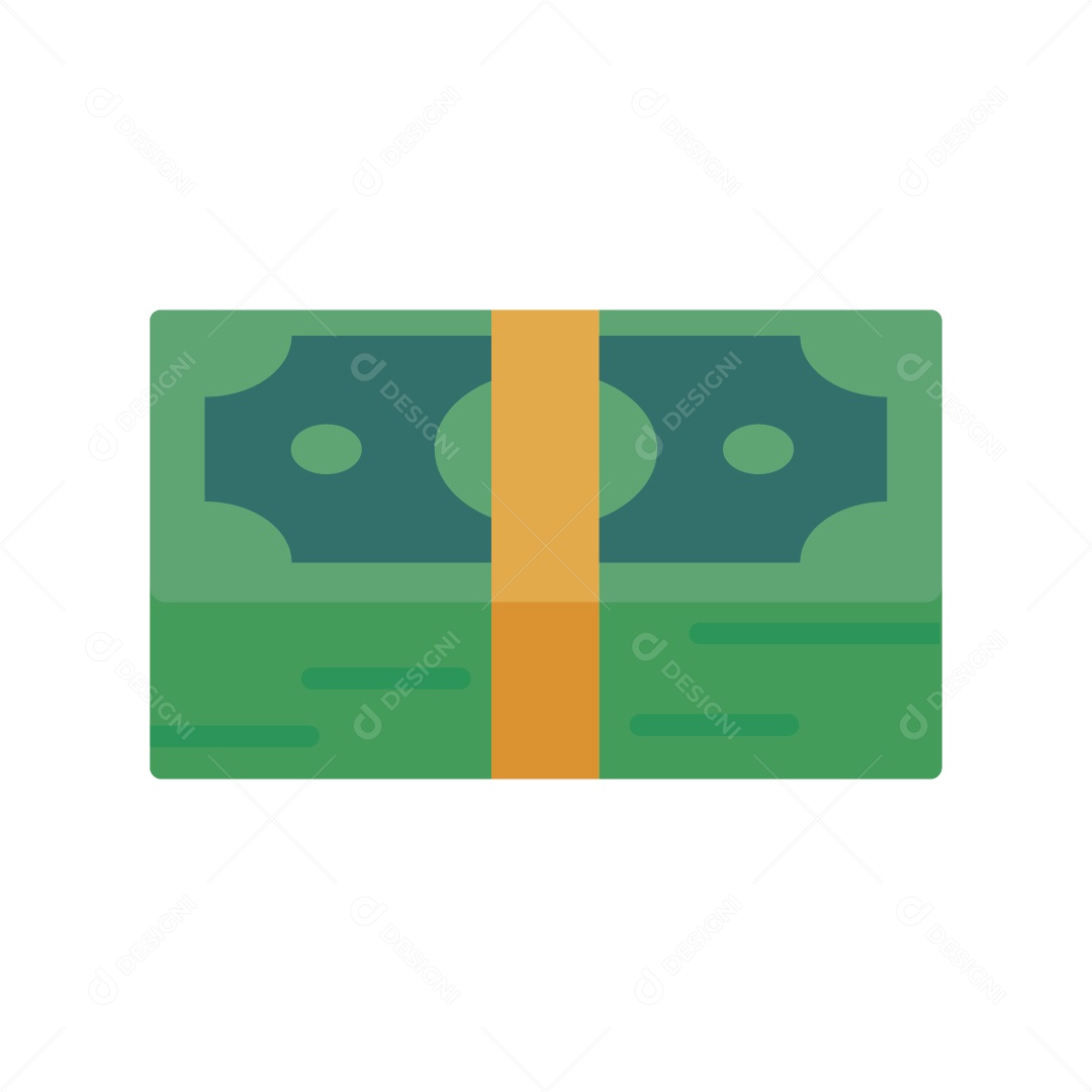 Ícone de Dinheiro Ilustração Vetor EPS