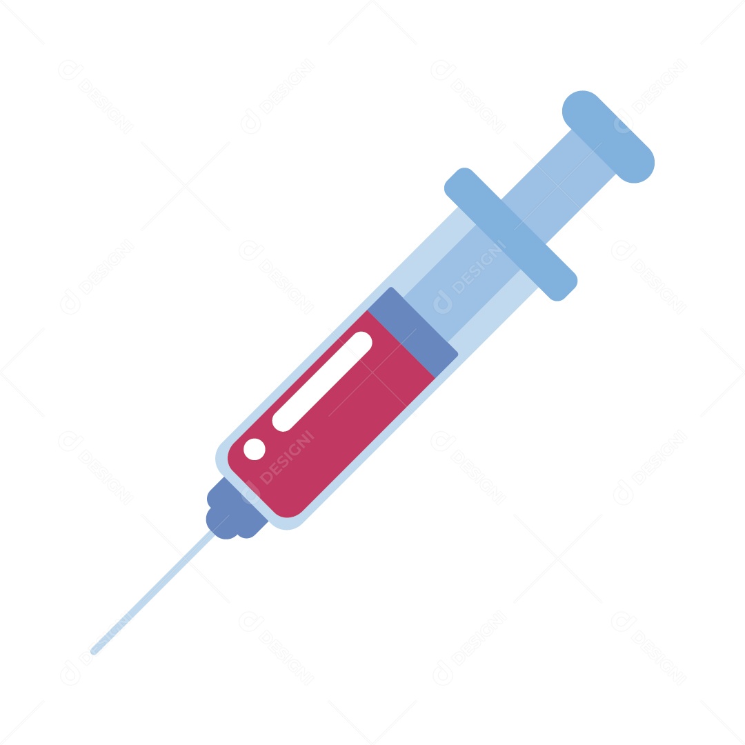 Ícone de Seringa Ilustração Vetor EPS