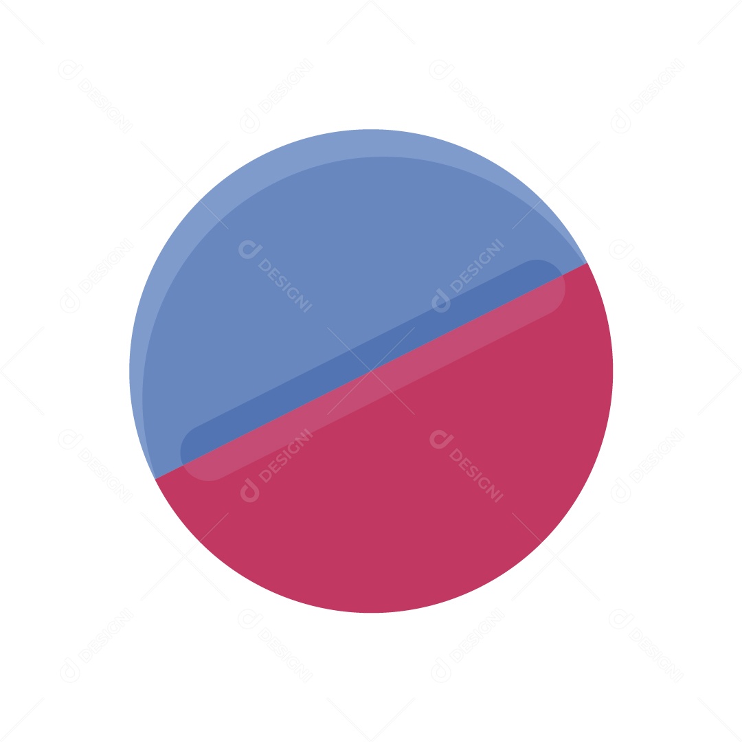 Ícone de Comprimido Ilustração Vetor EPS