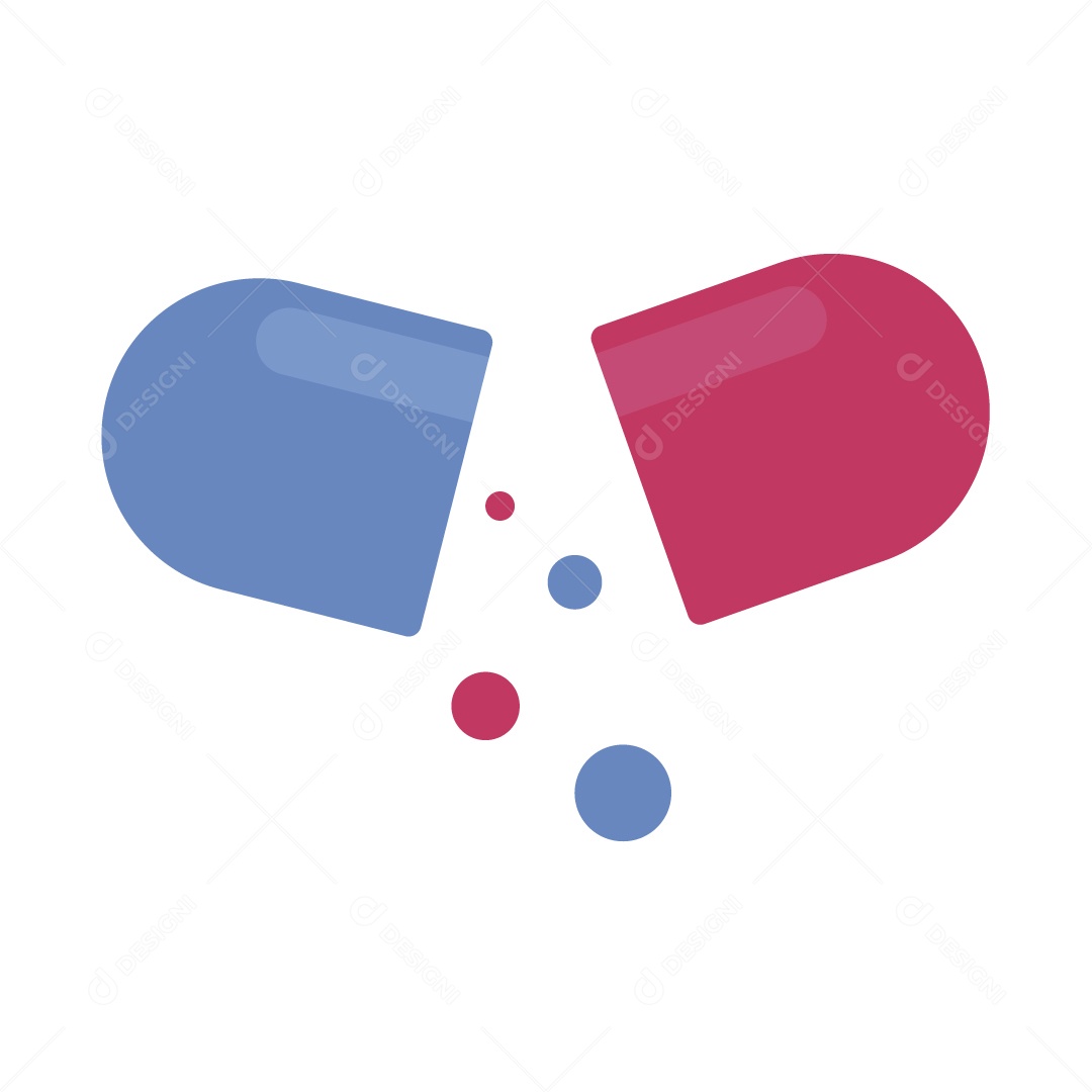 Ícone de Comprimido Ilustração Vetor EPS