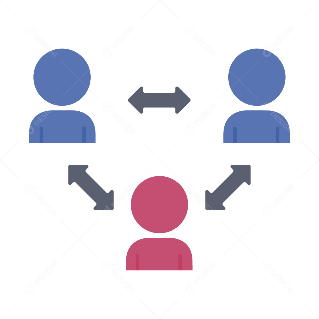 Distanciamento Social Ilustração Vetor EPS