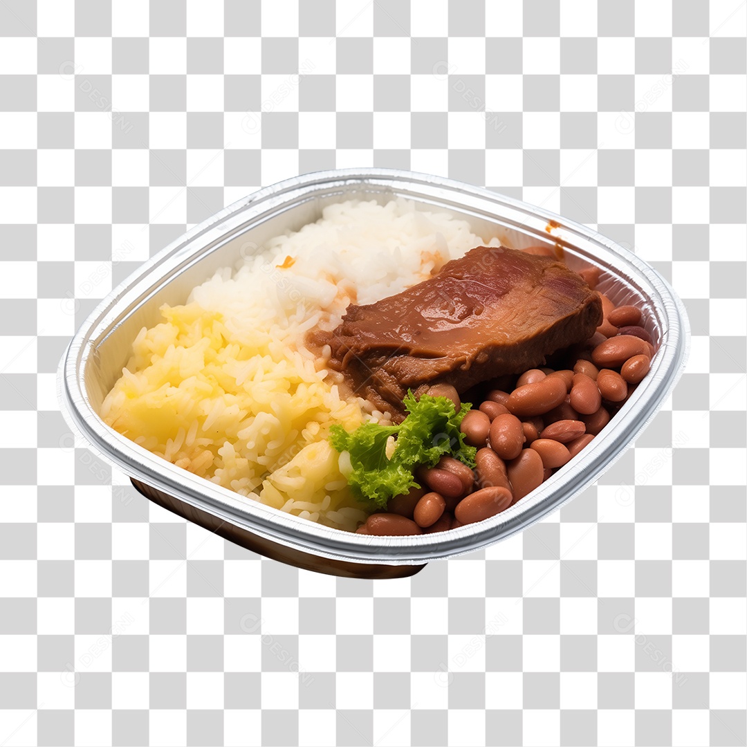 Marmitex Comida Restaurante PNG Transparente