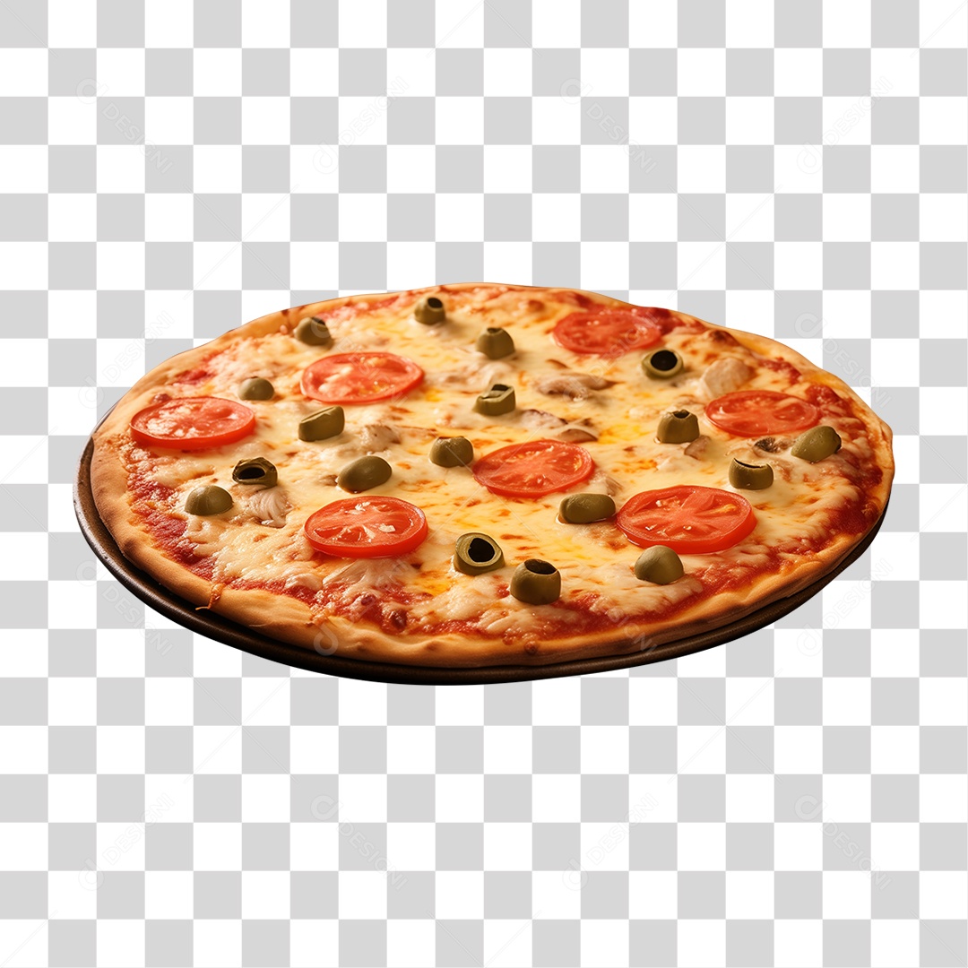 Pizza Vários Sabores PNG Transparente