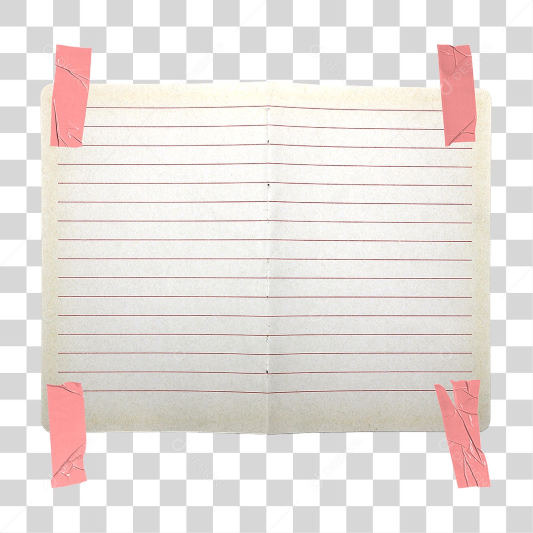 Pedaço de Papel Rasgado PNG Transparente