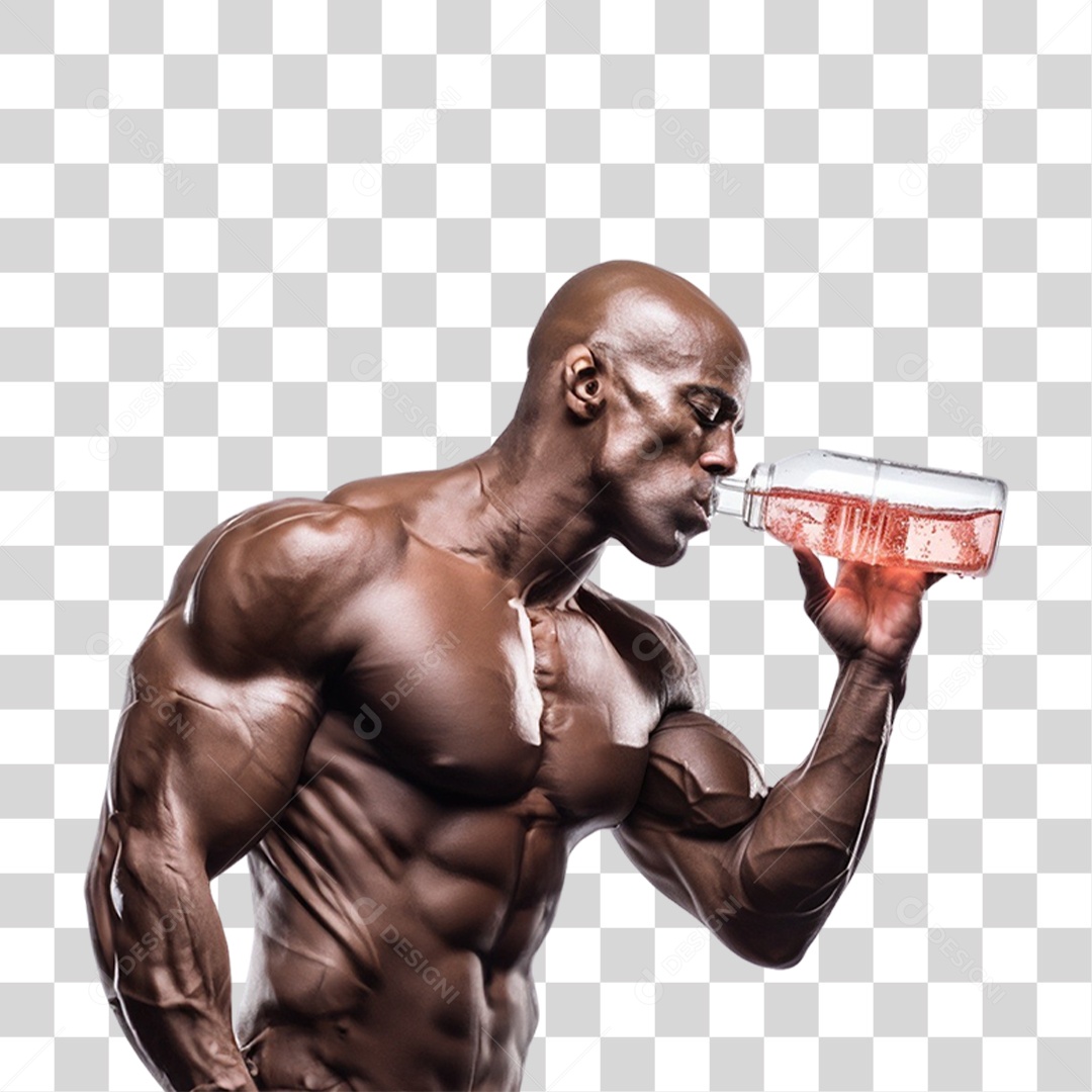 Fisiculturista Musculação PNG Transparente