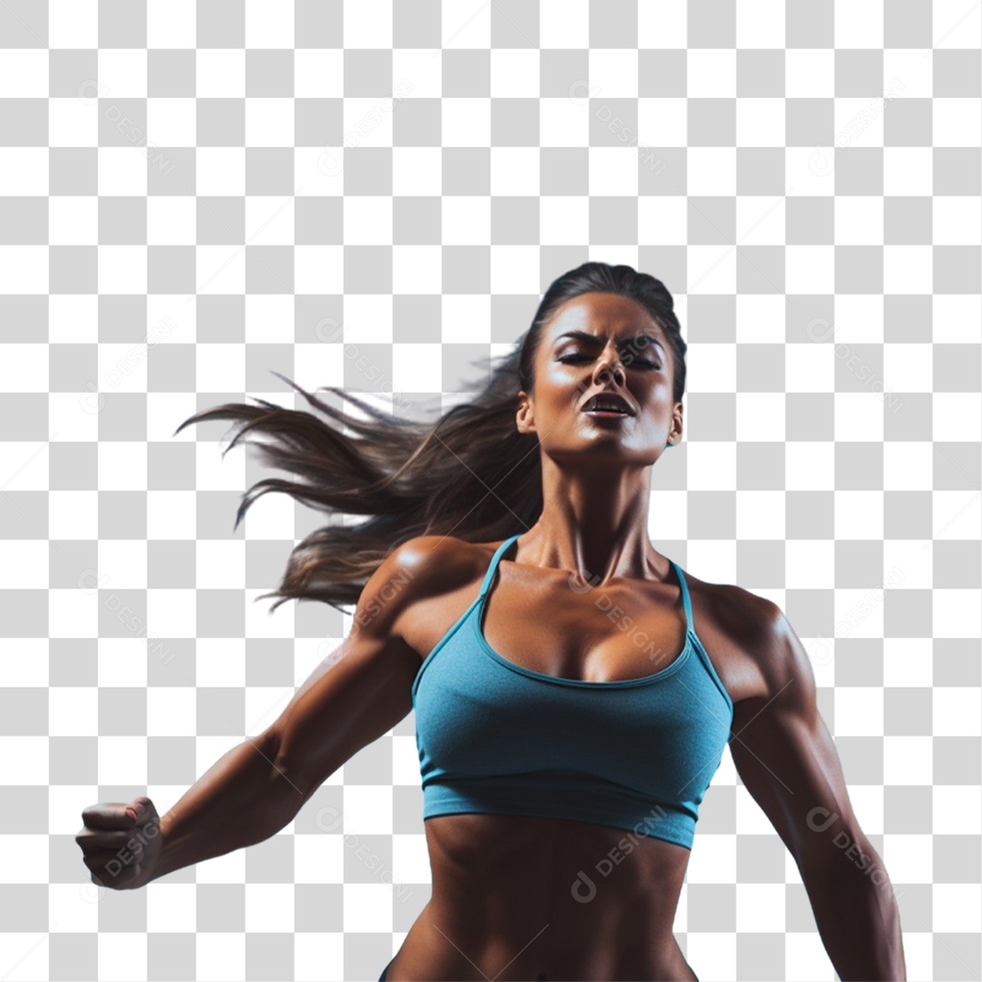 Fisiculturista Musculação PNG Transparente