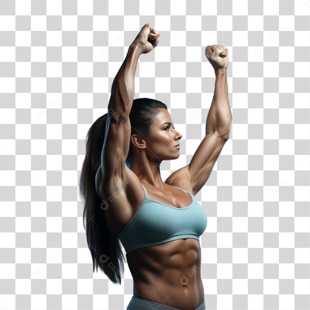 Fisiculturista Musculação PNG Transparente