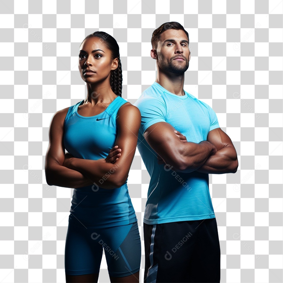 Profissão Personal Trainer PNG Transparente