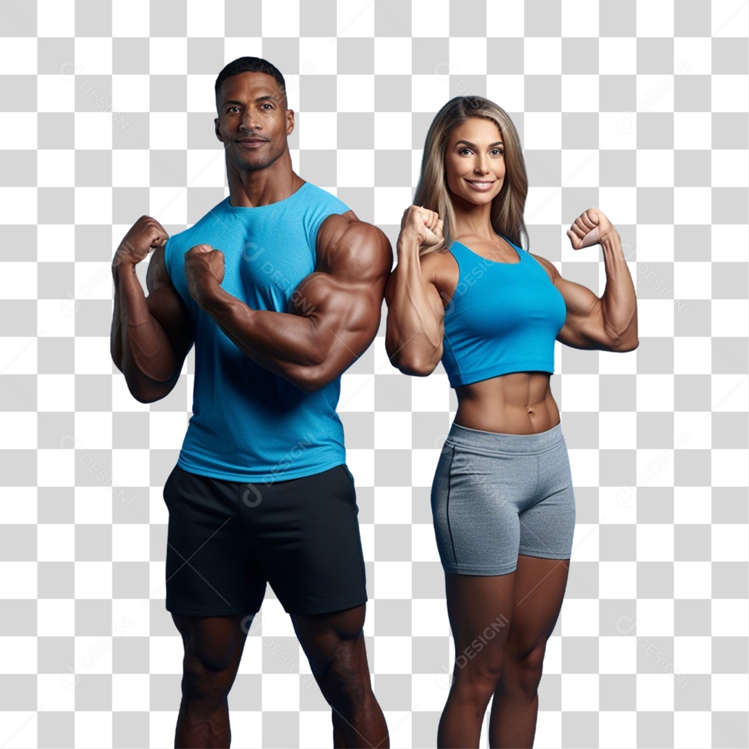 Profissão Personal Trainer PNG Transparente