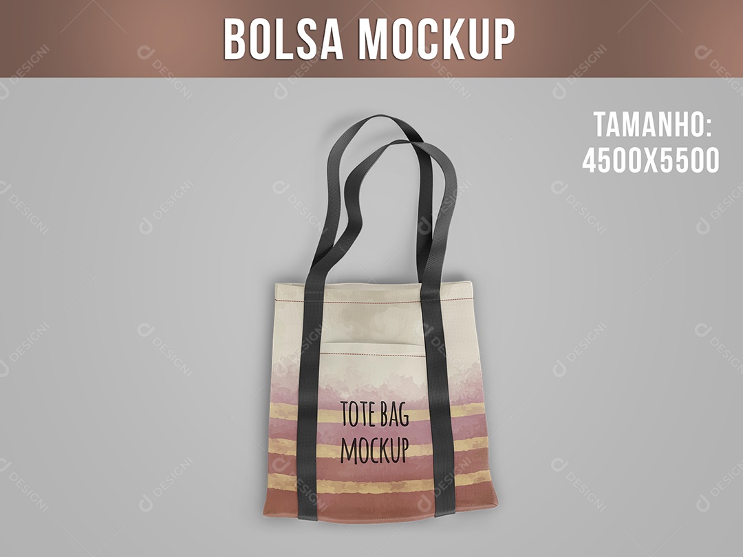 Mockup Bolsa Bag PSD Editável