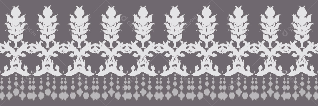 Padrão Tribal Tradicional Ilustração Colorida Vetor EPS