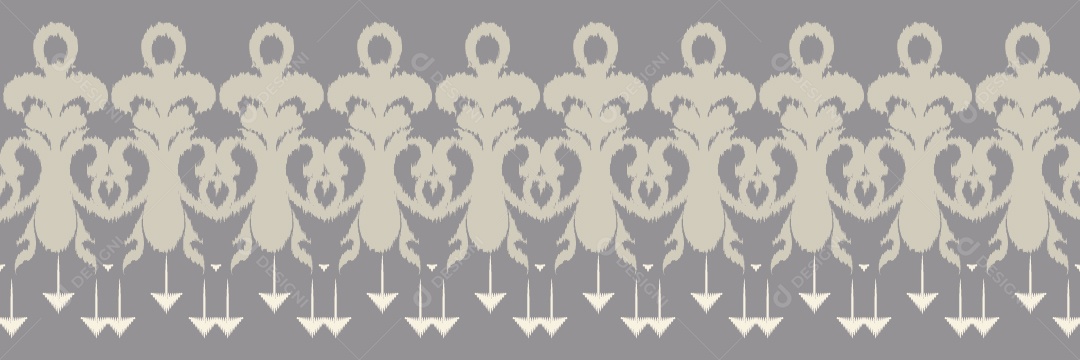 Padrão Tribal Tradicional Ilustração Colorida Vetor EPS