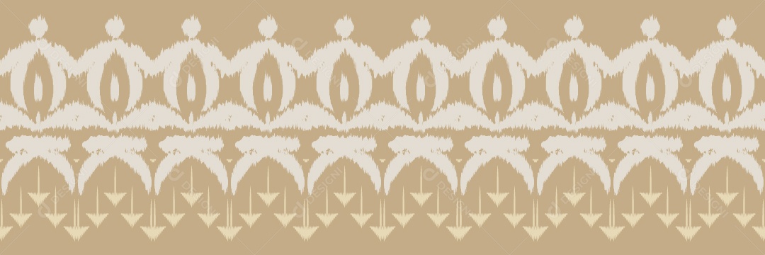 Padrão Tribal Tradicional Ilustração Colorida Vetor EPS