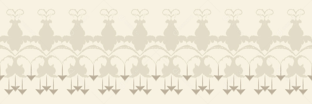 Padrão Tribal Tradicional Ilustração Colorida Vetor EPS