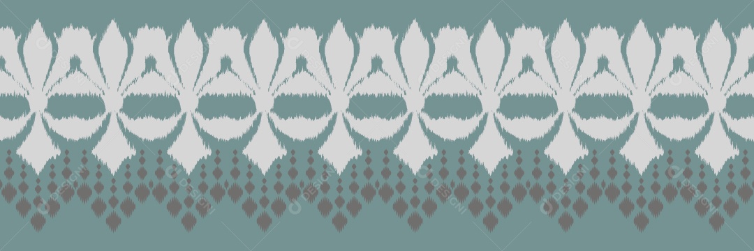 Padrão Tribal Tradicional Ilustração Colorida Vetor EPS