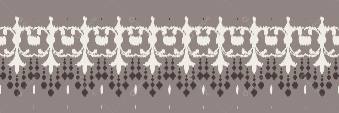 Padrão Tribal Tradicional Ilustração Colorida Vetor EPS