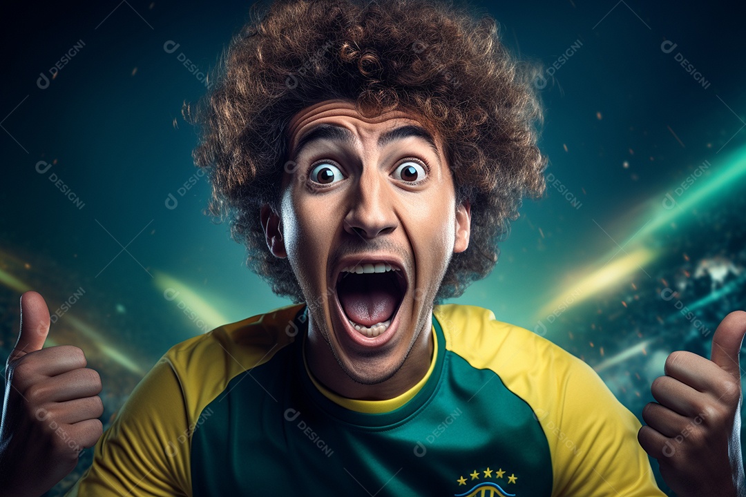 Torcedor do futebol brasileiro