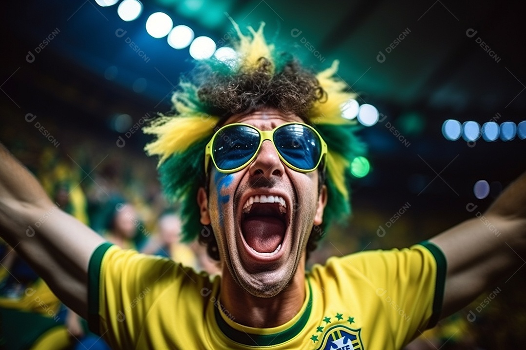 Torcedor do futebol brasileiro