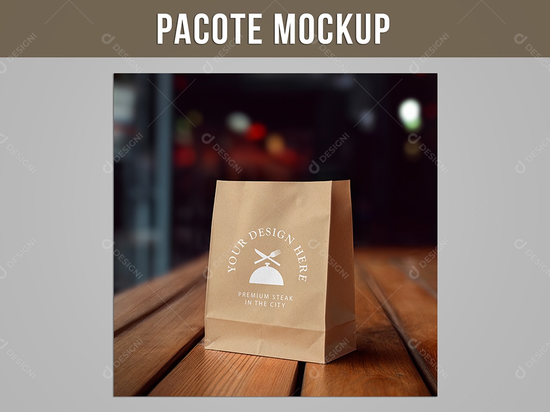 Pacote De Papel Mockup PSD Editável