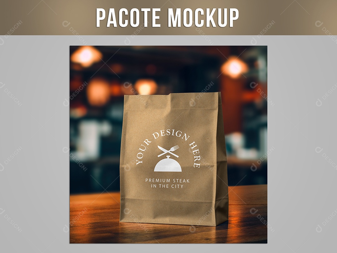 Pacote Papel Mockup PSD Editável
