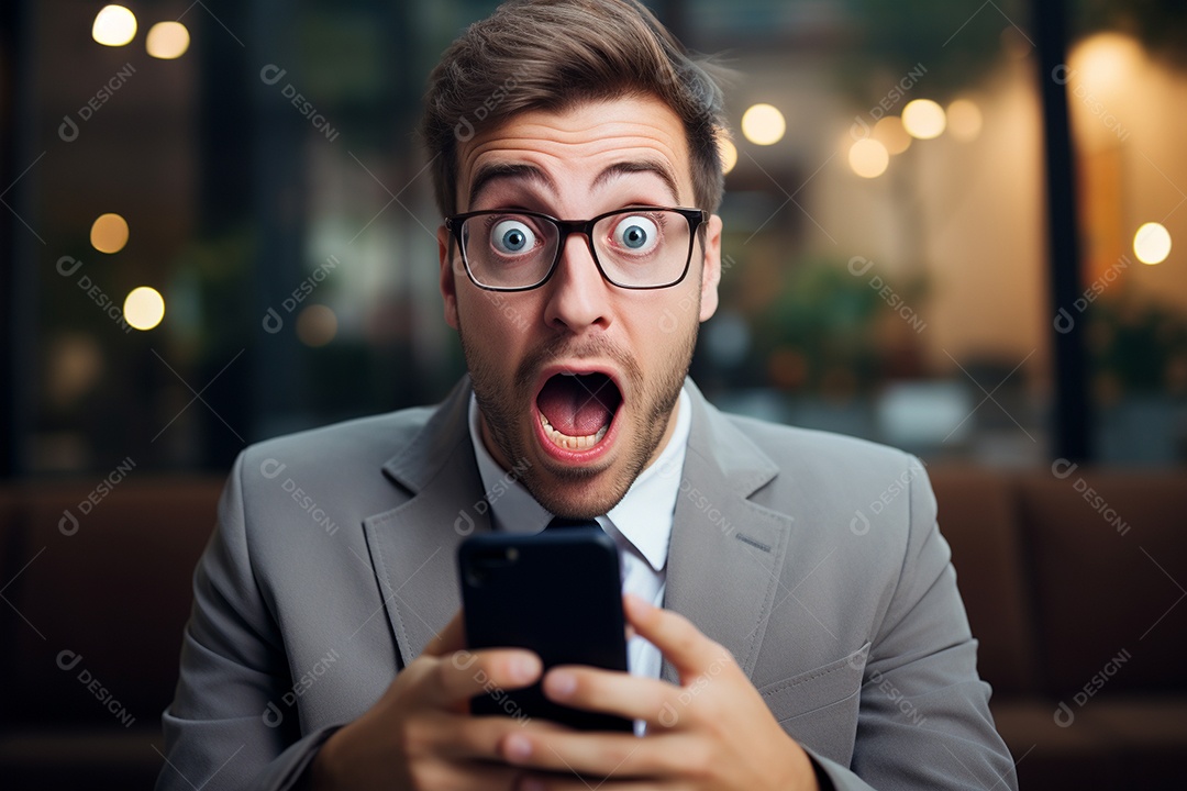 Um empresário chocado