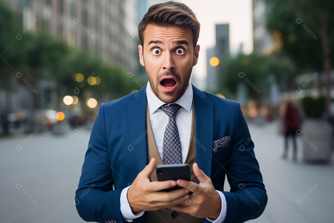 Um empresário chocado