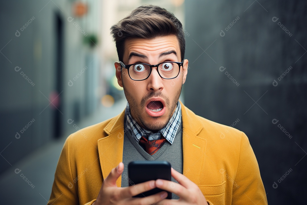 Um empresário chocado