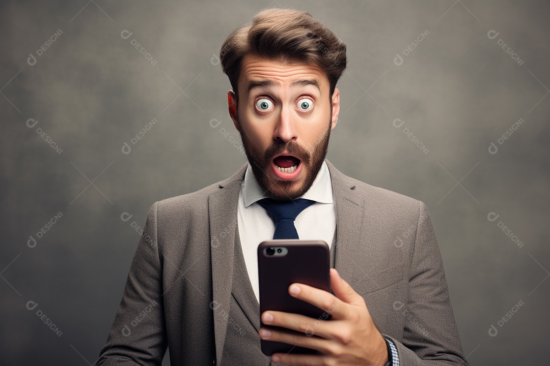 Um empresário chocado