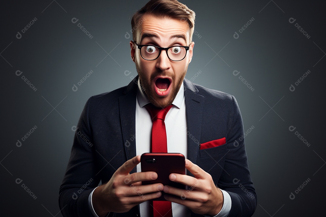 Um empresário chocado