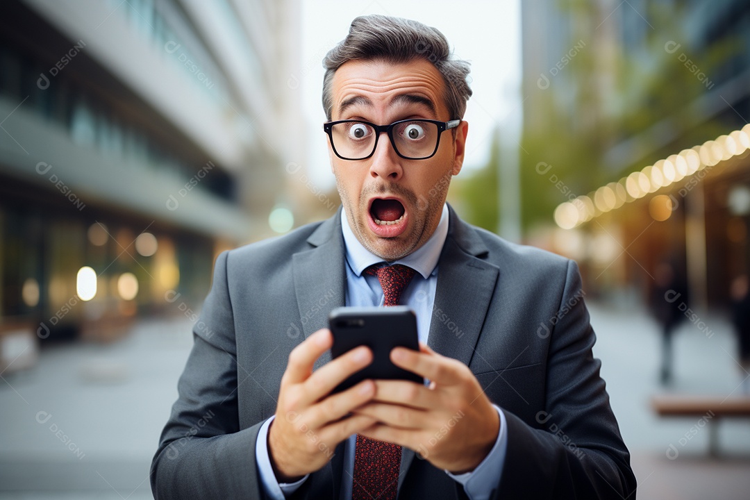 Um empresário chocado